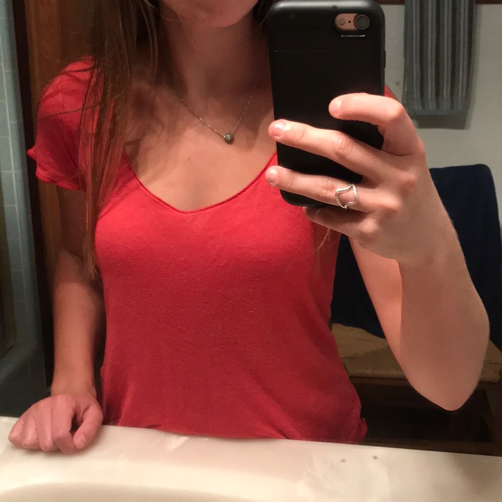 Soft red t-shirt
